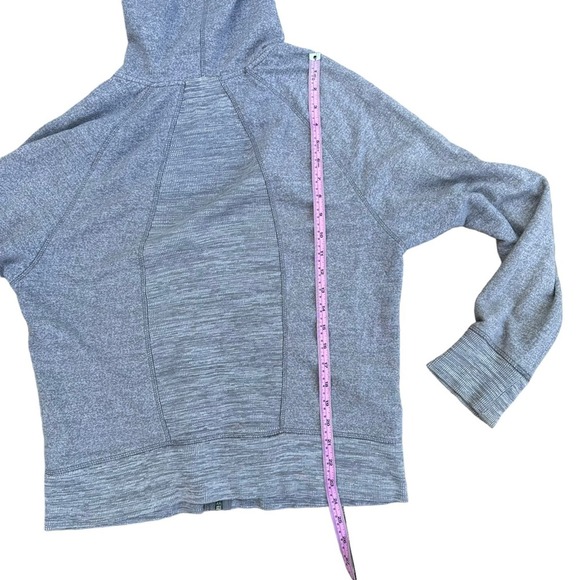 Prana Hoodie Sweatshirt Womens Long Sleeve Stretch Pockets Gray Extra Large - Picture 12 of 15
